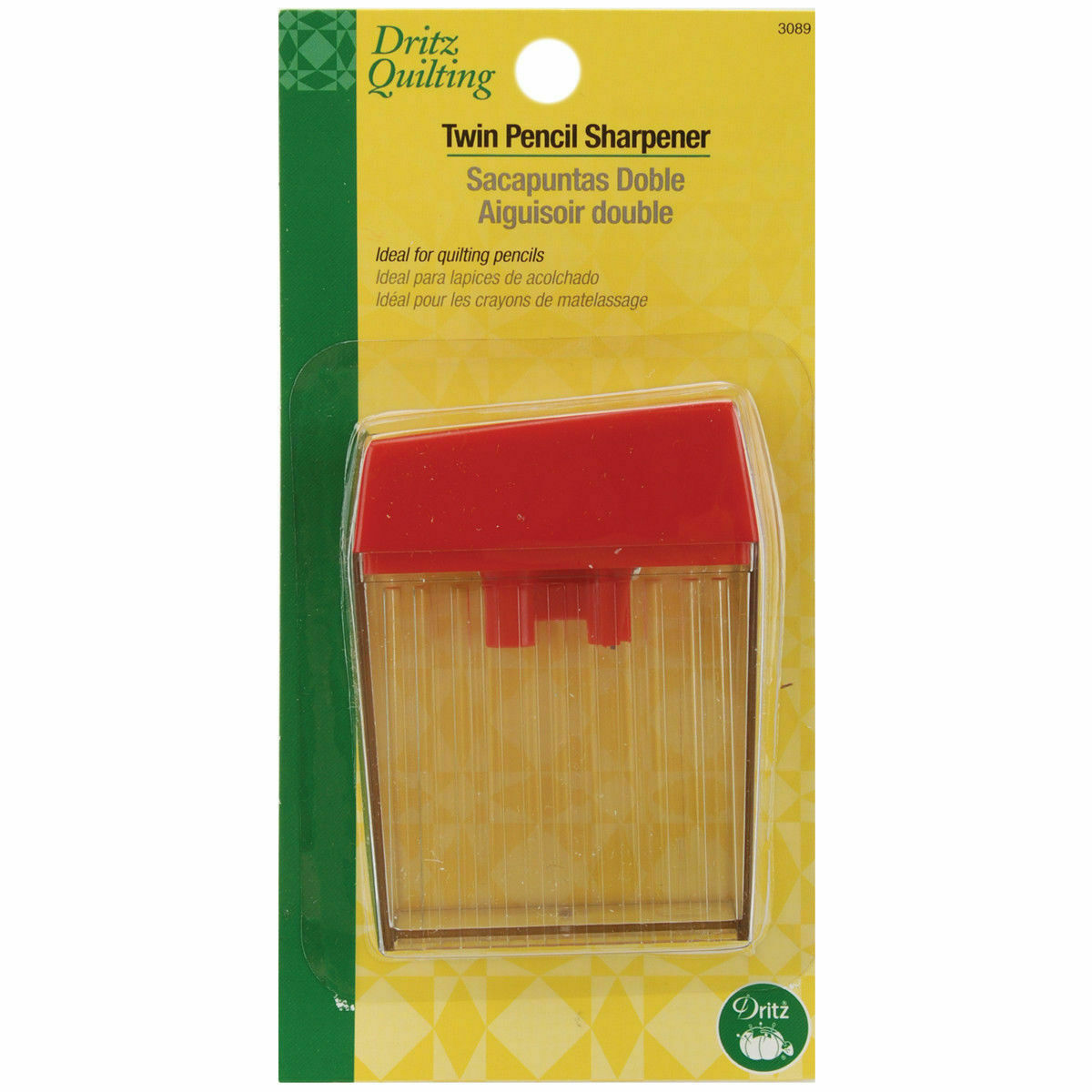 Dritz Quilting Twin Pencil Sharpener ITEM #3089