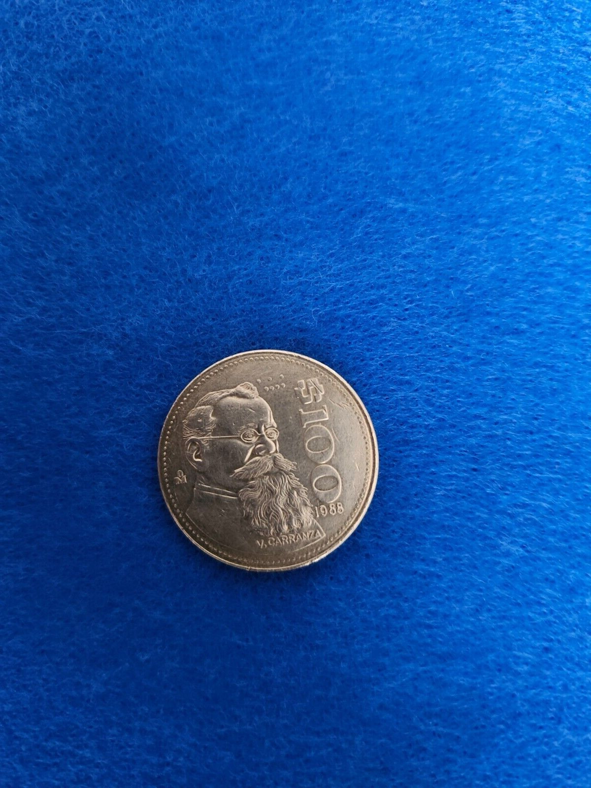 Mexico 1988 $100 PESOS Coin