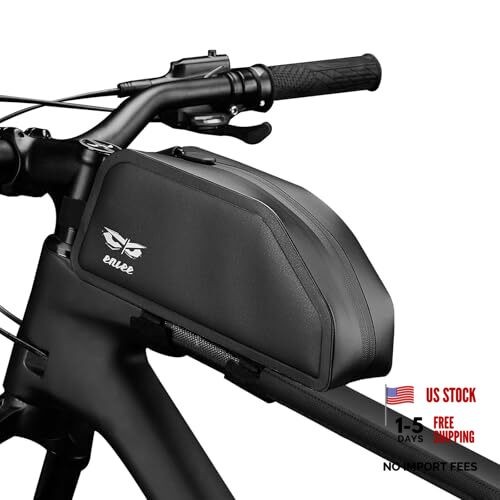 Mountain/Road Top Tube Bike Bag, 1.5L TPU Fully Waterproof Bicycle Front