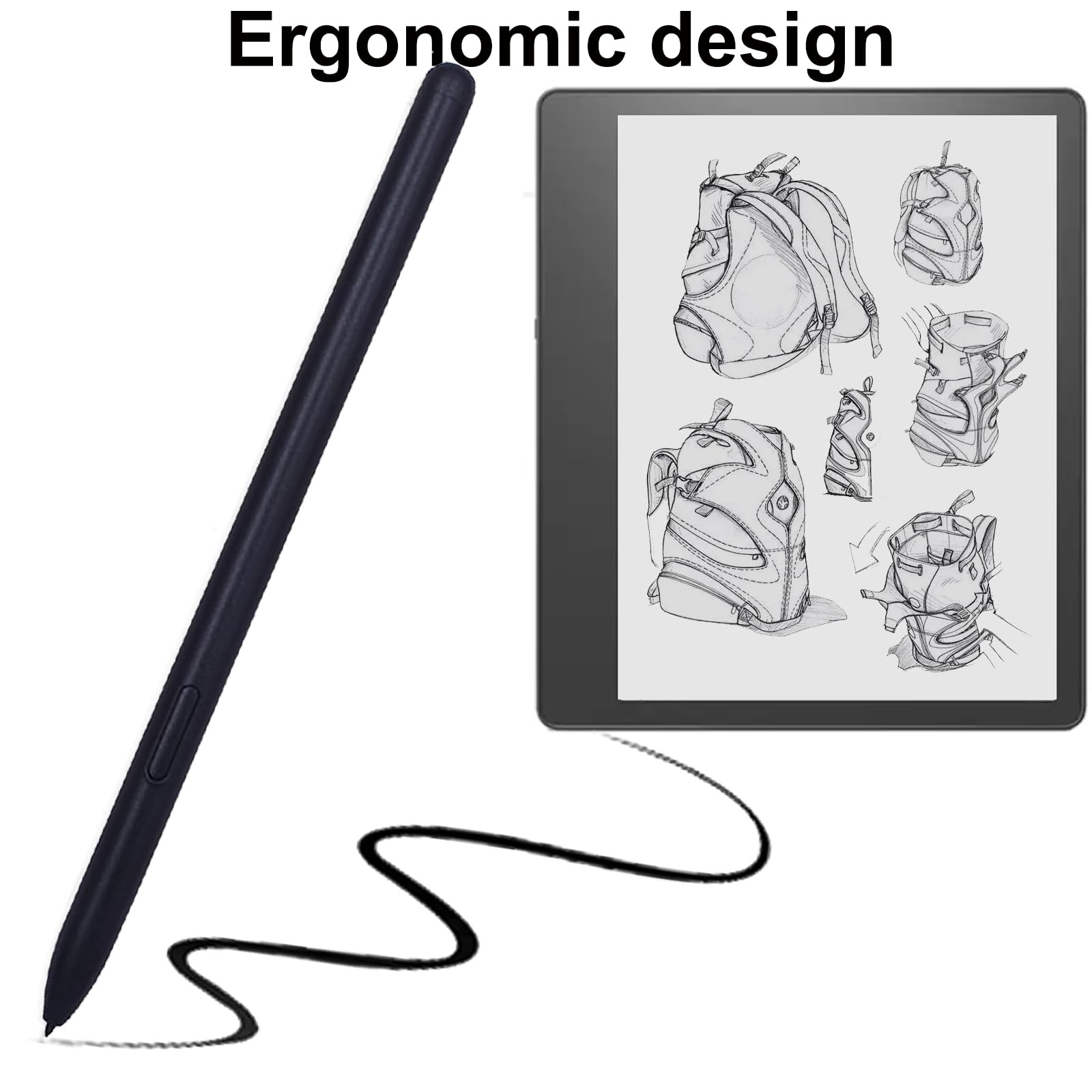 Scribe Stylus Pen for Kindle Marker Compatible with Black