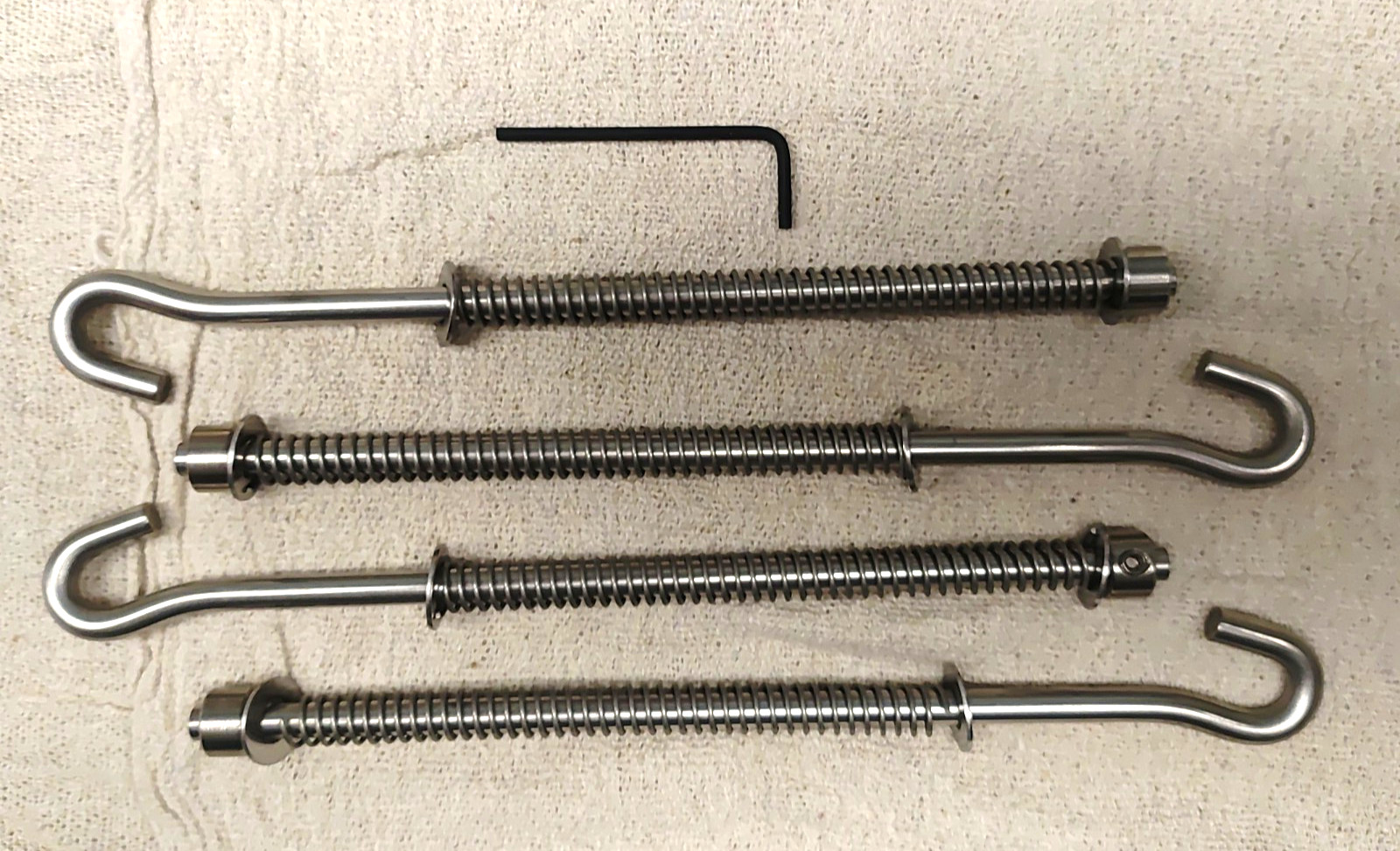 Kelsey 5x8 Ink Roller Hooks - set of 4