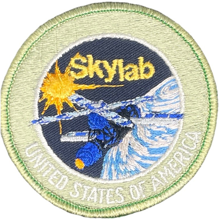 Vintage NASA Skylab Space Station Embroidered Patch – United States of America