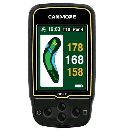 CANMORE HG500 Golf GPS Extra Large Easy-to-Read Color Display preloaded 41,000