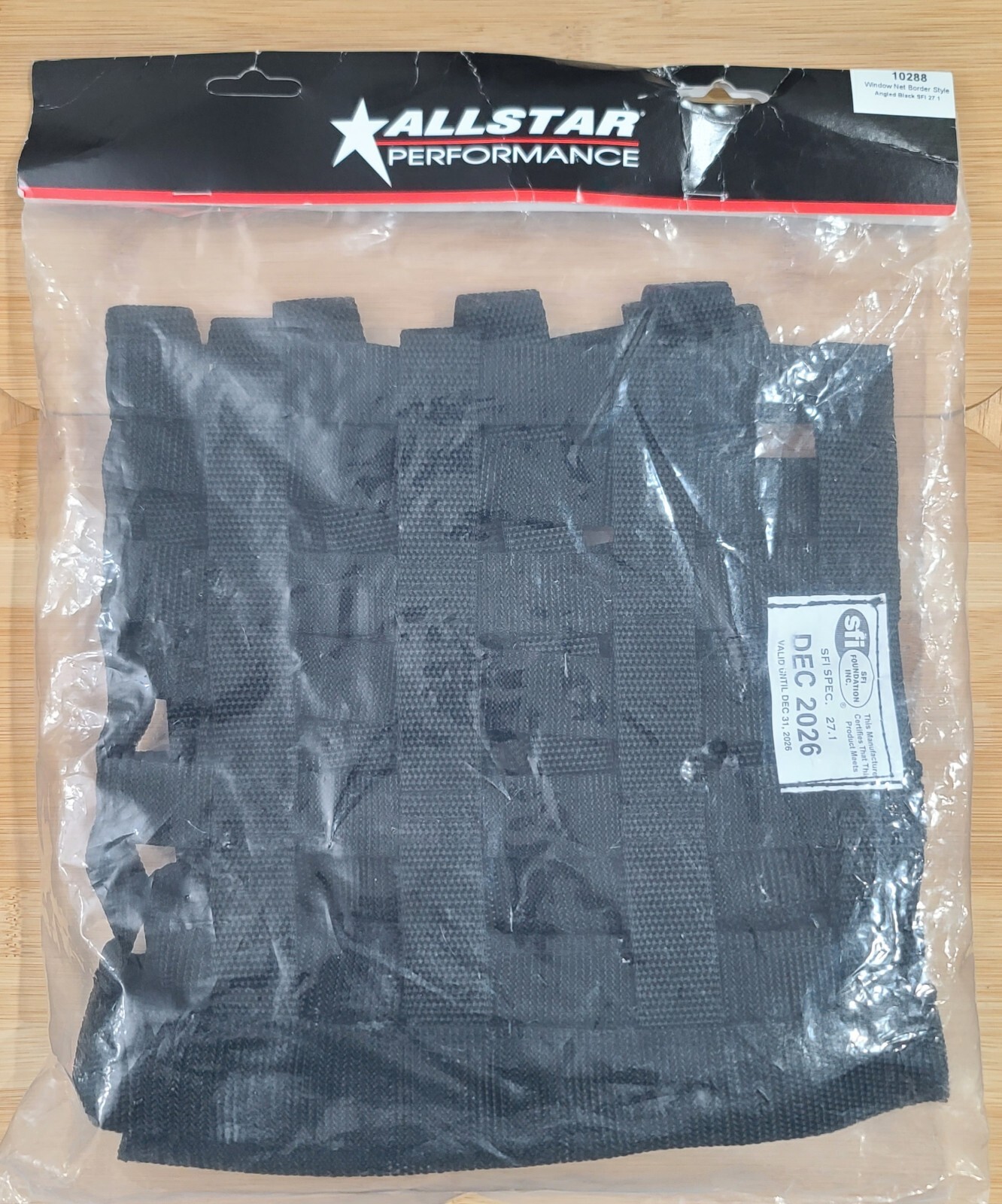 Allstar Performance Oblong-Style Window Net ALL10288 -NEW