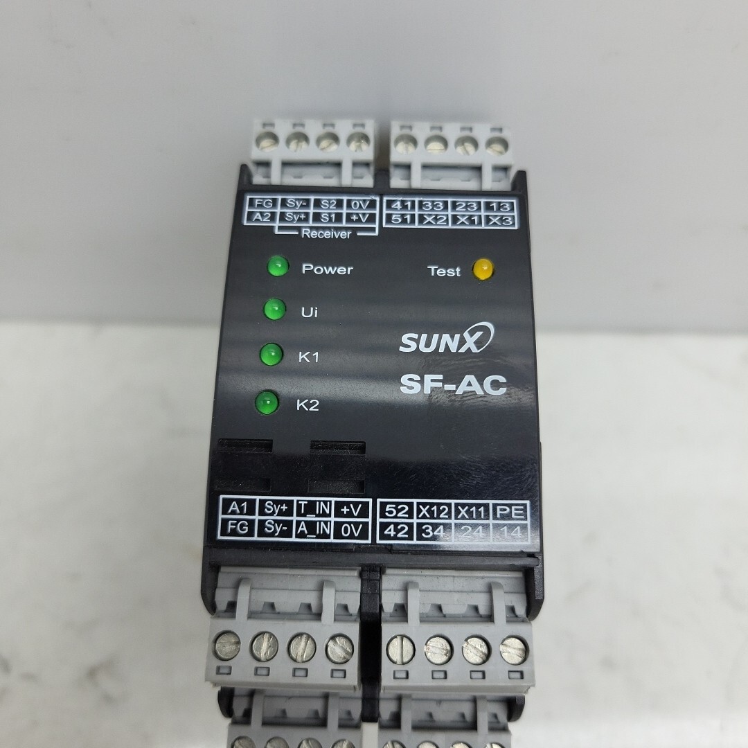 Sunx SF-AC Safety Relay Unit 24 Vdc