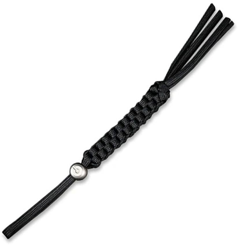 CIVIVI Tied Sphere Lanyard Gray Machined Titanium Bead W/ Nylon Paracord CA09-B