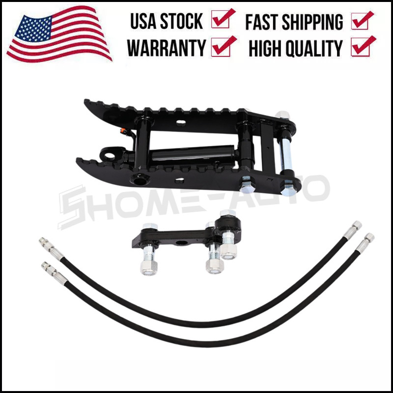Hydraulic Thumb Attachment L-Shaped 3-Hole Bracket for To 3 Ton Mini Excavators