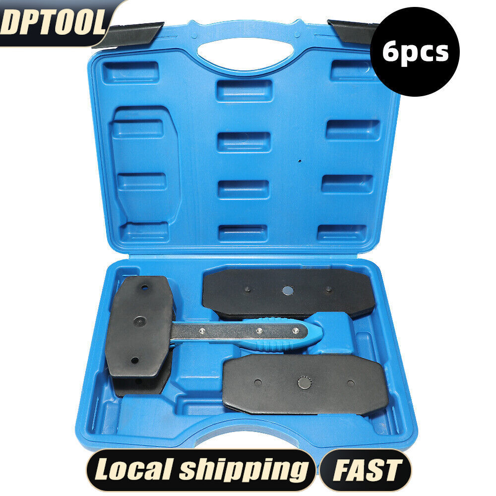 Car Ratchet Brake Caliper Compressor Spreader Tool Piston Press Pad Install Kit