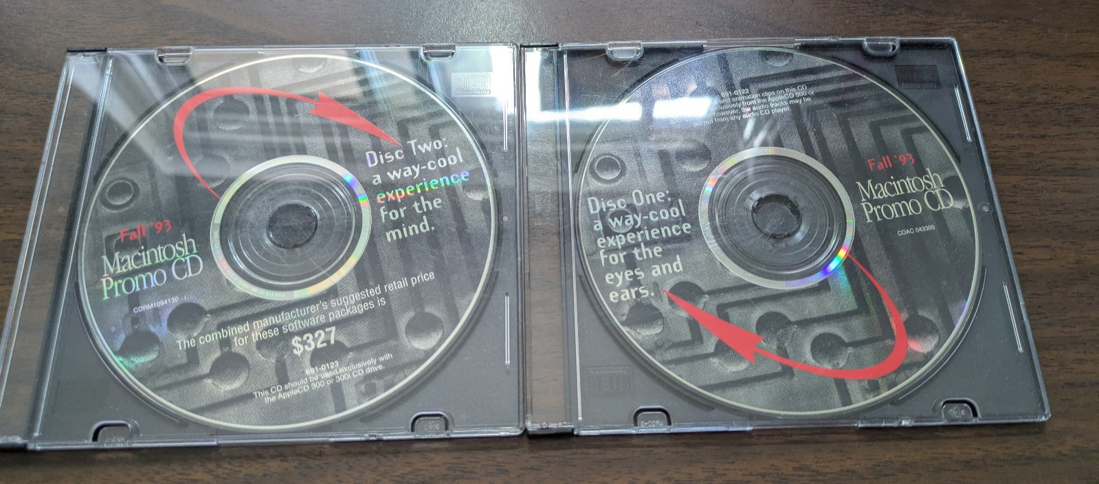Vintage Apple Mac Promo CDs 1993