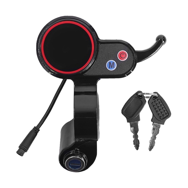 6 Pin LCD Instrument Display Panel for Electric Scooter Controllers Enduring