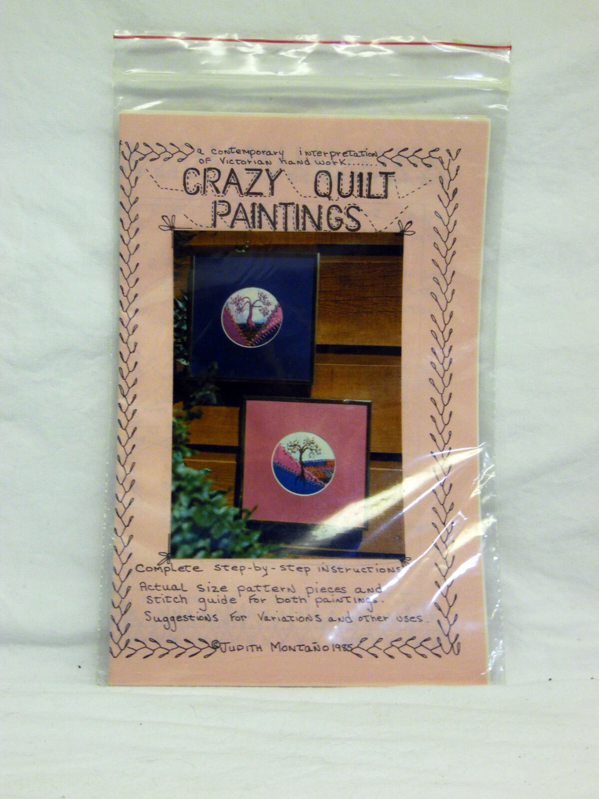 Crazy Quilt Paintings by Judith Montano