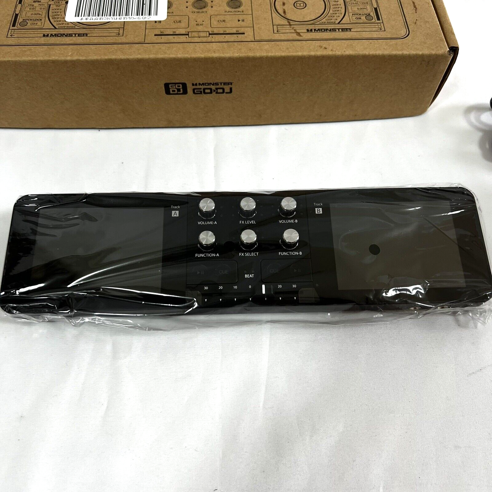 Monster Go DJ 2-Channel Portable Digital Turntable