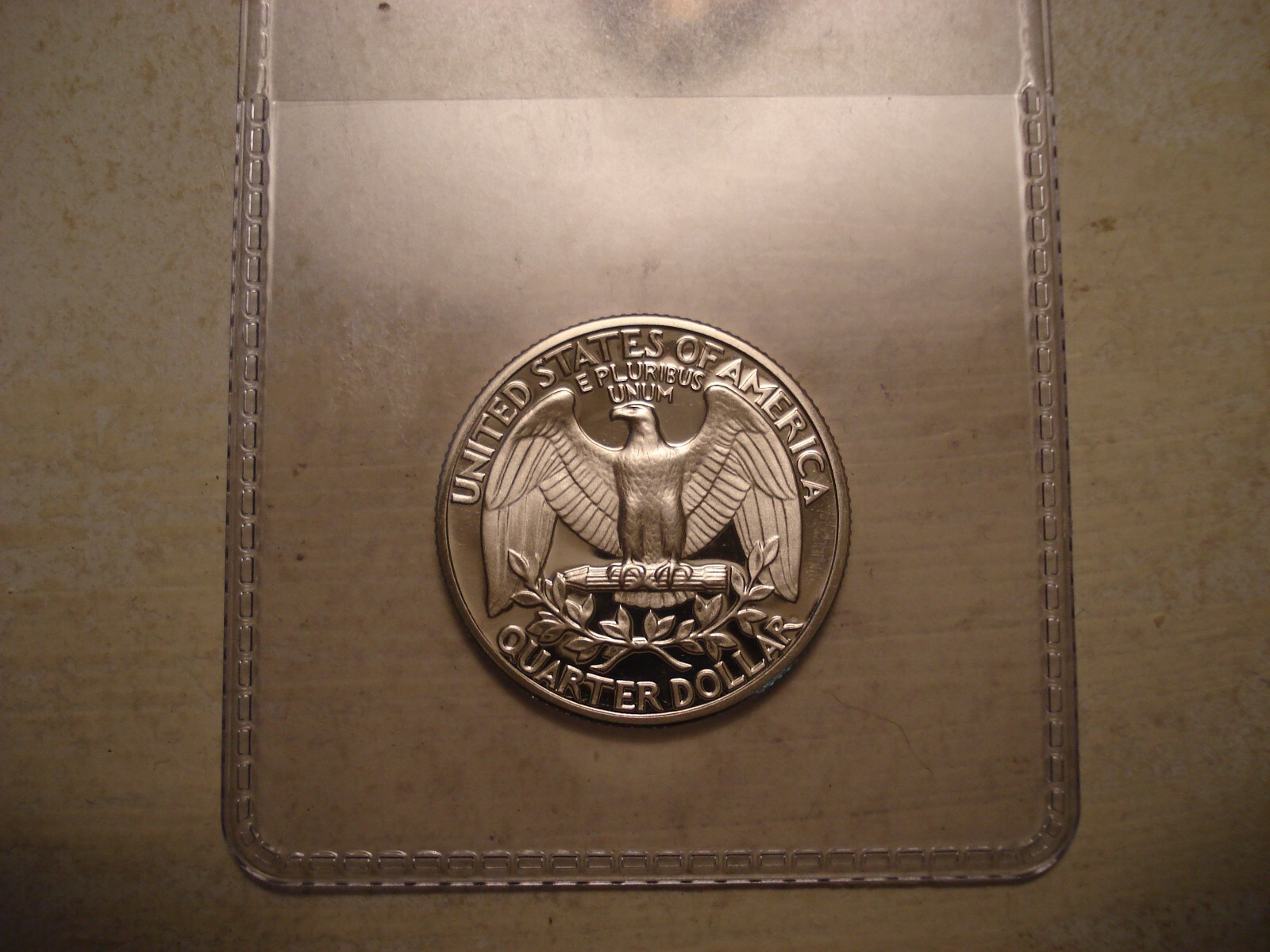1979-S PROOF CLAD WASHINGTON QUARTER TYPE 1