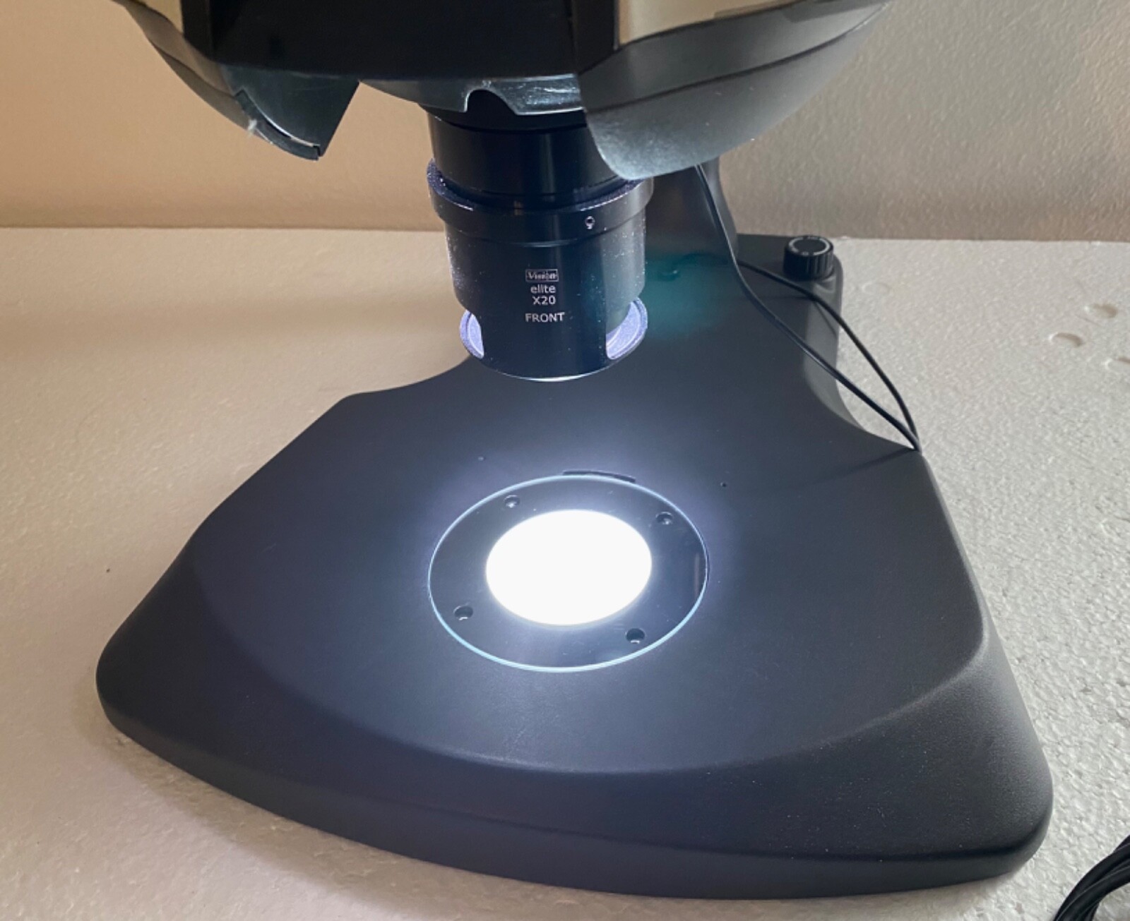 Vision Engineering Mantis Elite-Cam HD Microscope w/ 10X & 20X Lenses & Stand