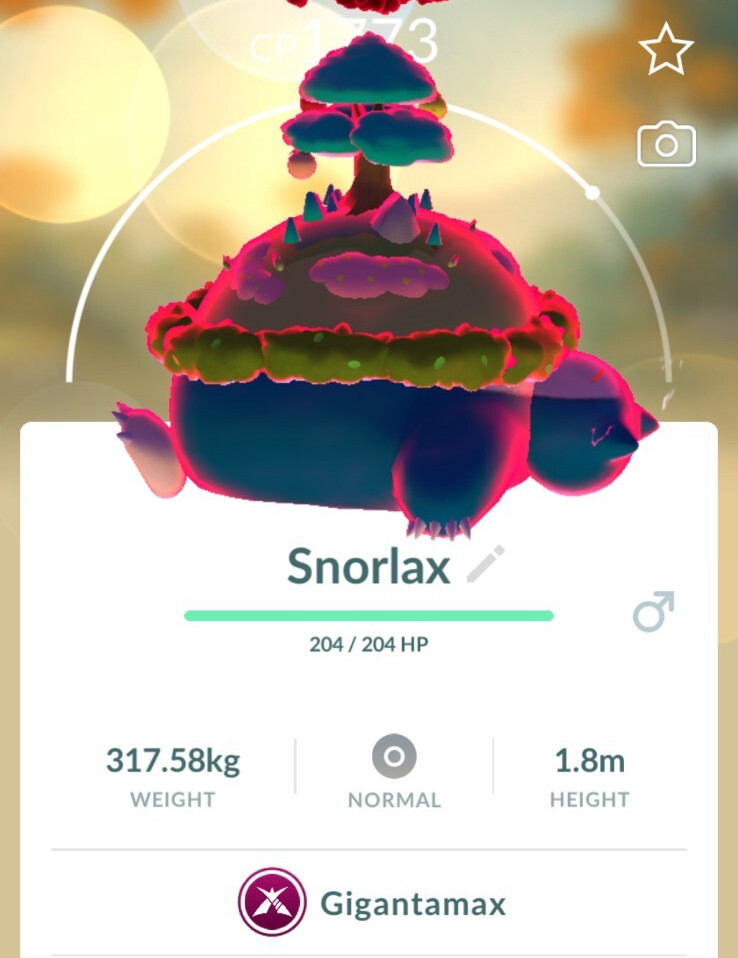 Pokémon Shiny Snorlax Gigamax TRADE Registered Shiny Snorlax require