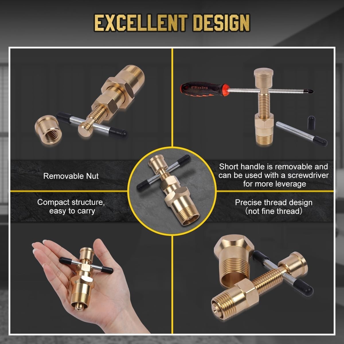 Olive Ferrule Puller - Durable, Corrosion-Resistant Tool for Effortless Use