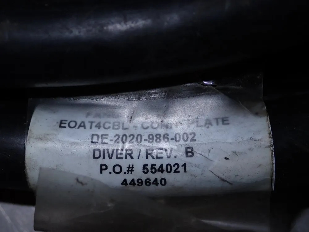 FANUC 2 ROBOT CABLES EOAT4CBL-EOAT-JBOX