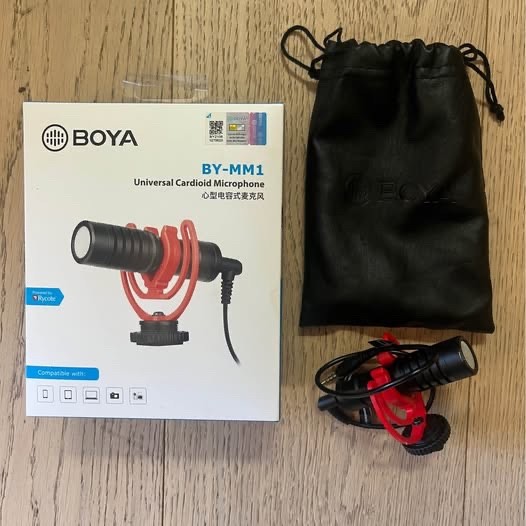 BOYA BY-MM1 Cardioid Microphone - Unused, Open Box