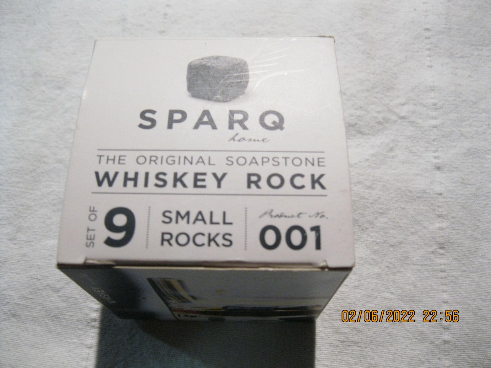 Whiskey Wine & Tea Ice Cubes Undiluted Drinks Sparq Stone Rocks Set of 9
