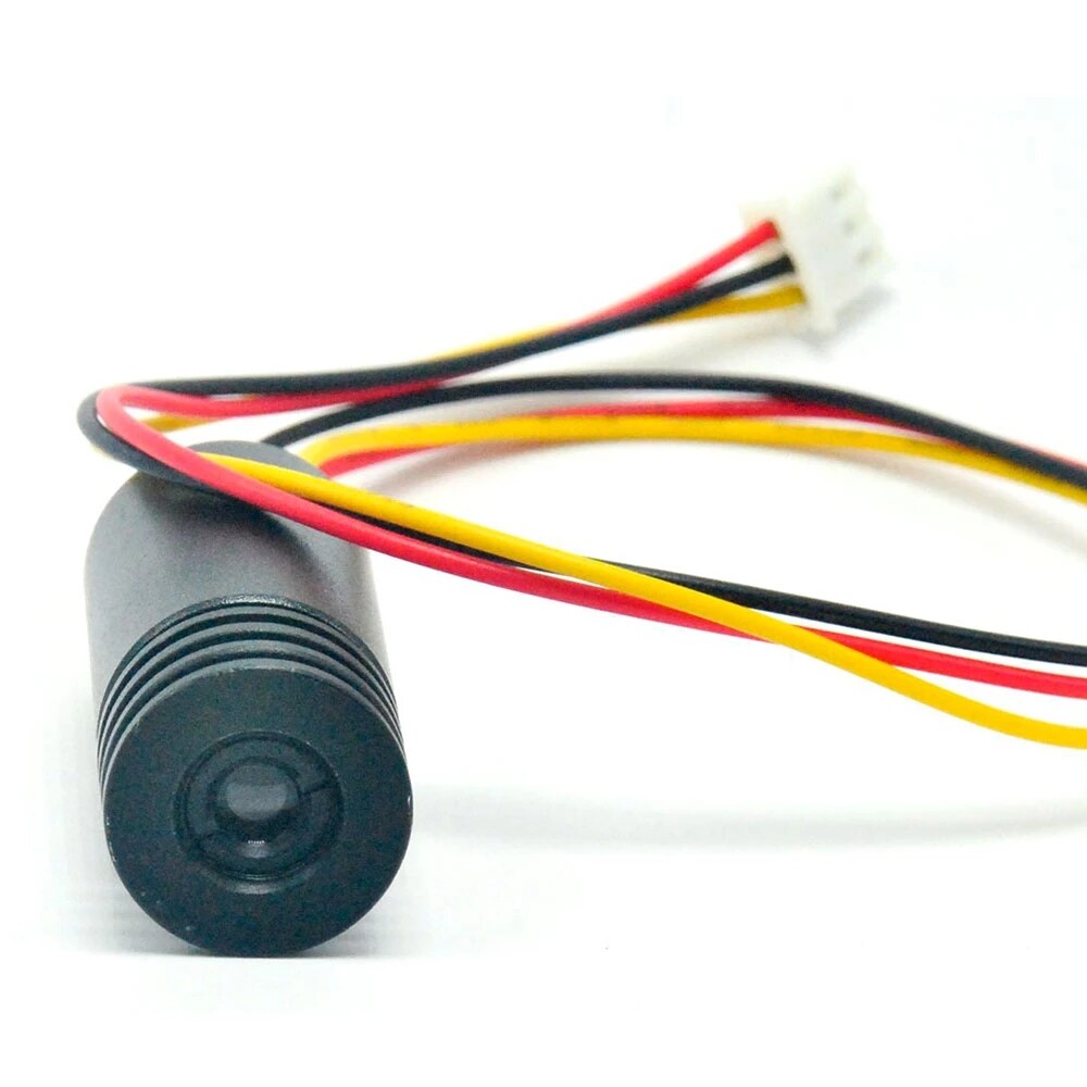 30mW 850nm Infrared IR DOT Laser Module Focusable Unit DC5V 18x45mm TTL 0-15khz