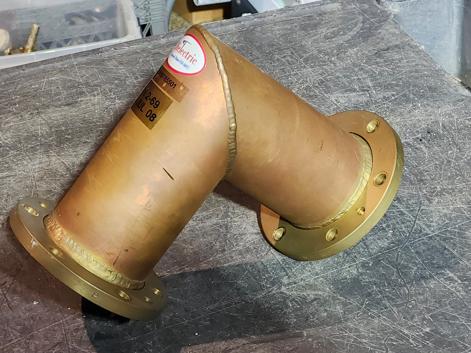 Dielectric R0019785501 3-1/8" 90 Degree Elbow