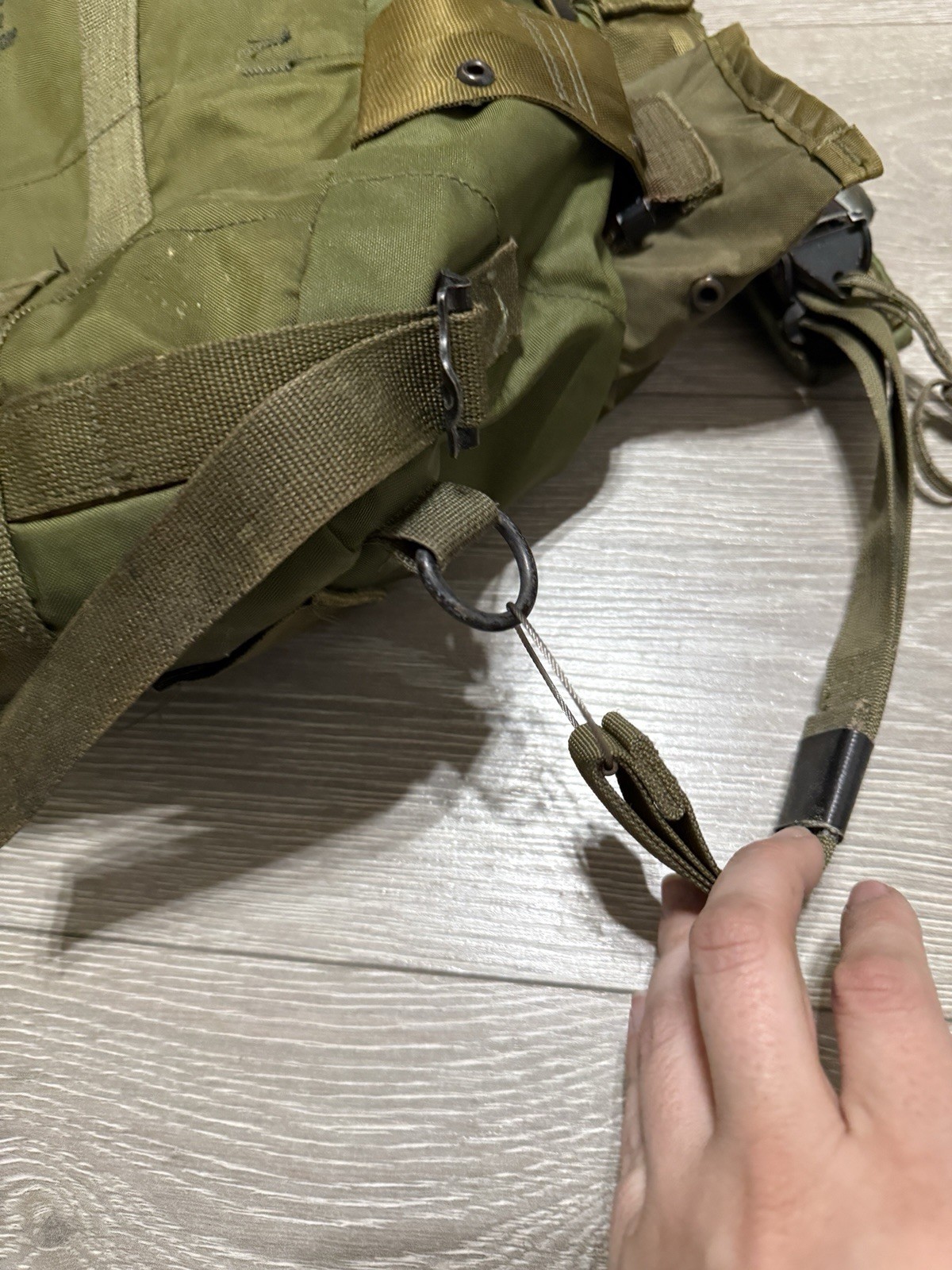 Vintage US Military Nylon Field Pack Combat Backpack LC-1 NO FRAME