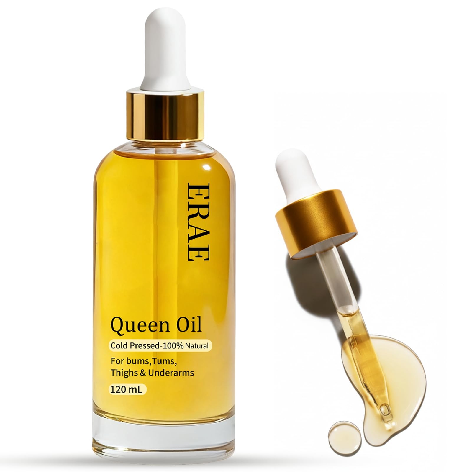 savari Erae Queen Oil - Face & Body Oil for Crepey Skin, Restores Lipid Barri...