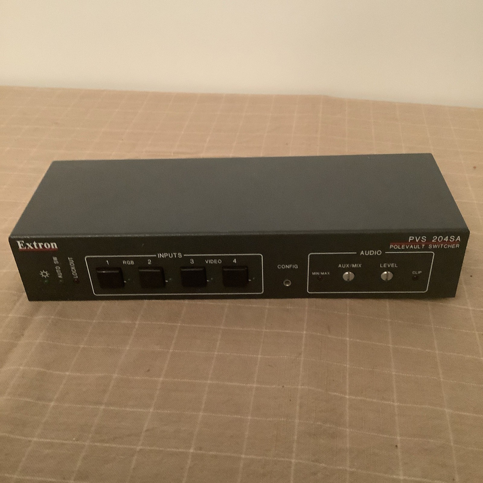 Extron PVS 204SA PoleVault Twisted Pair Switcher NOT TESTED