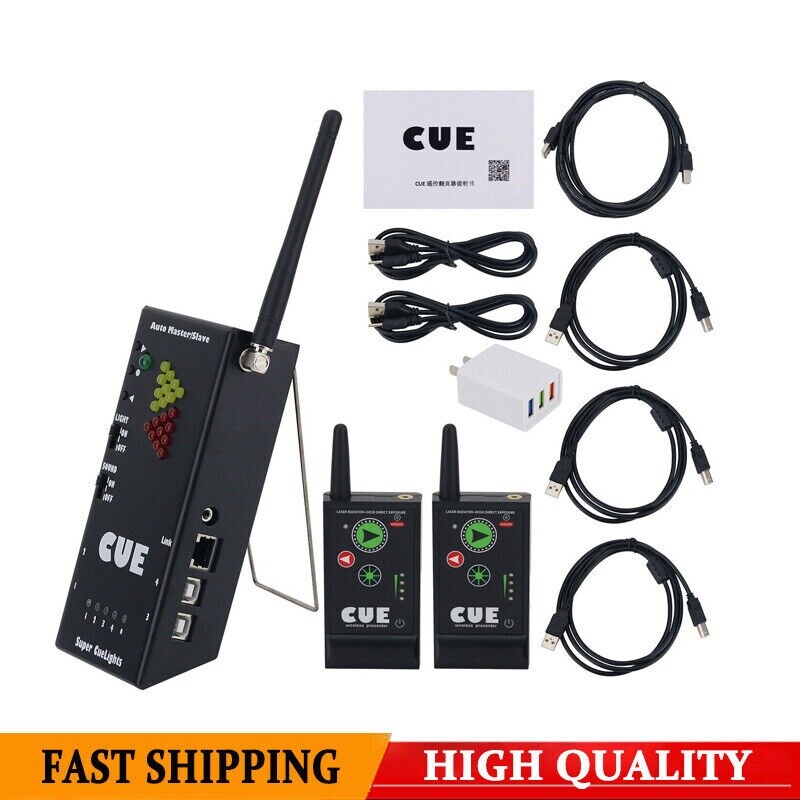 Super Cuelight Presenter Remote 1 RX and 2 TX for PowerPoint Presentation pe66