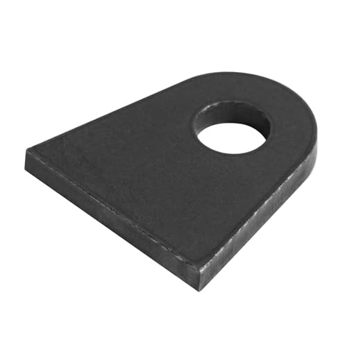 20 Pack Universal Weld-On Tabs, Chassis Mount Flat Tabs, 1-7/8" Height, 1/2"