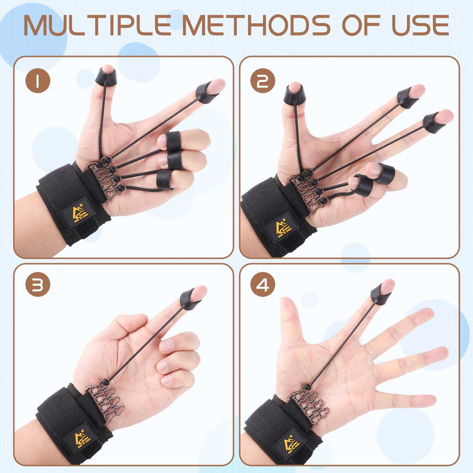 Finger Strengthener Stroke Recovery Physical Therapy Equipment Stretcher Hand...