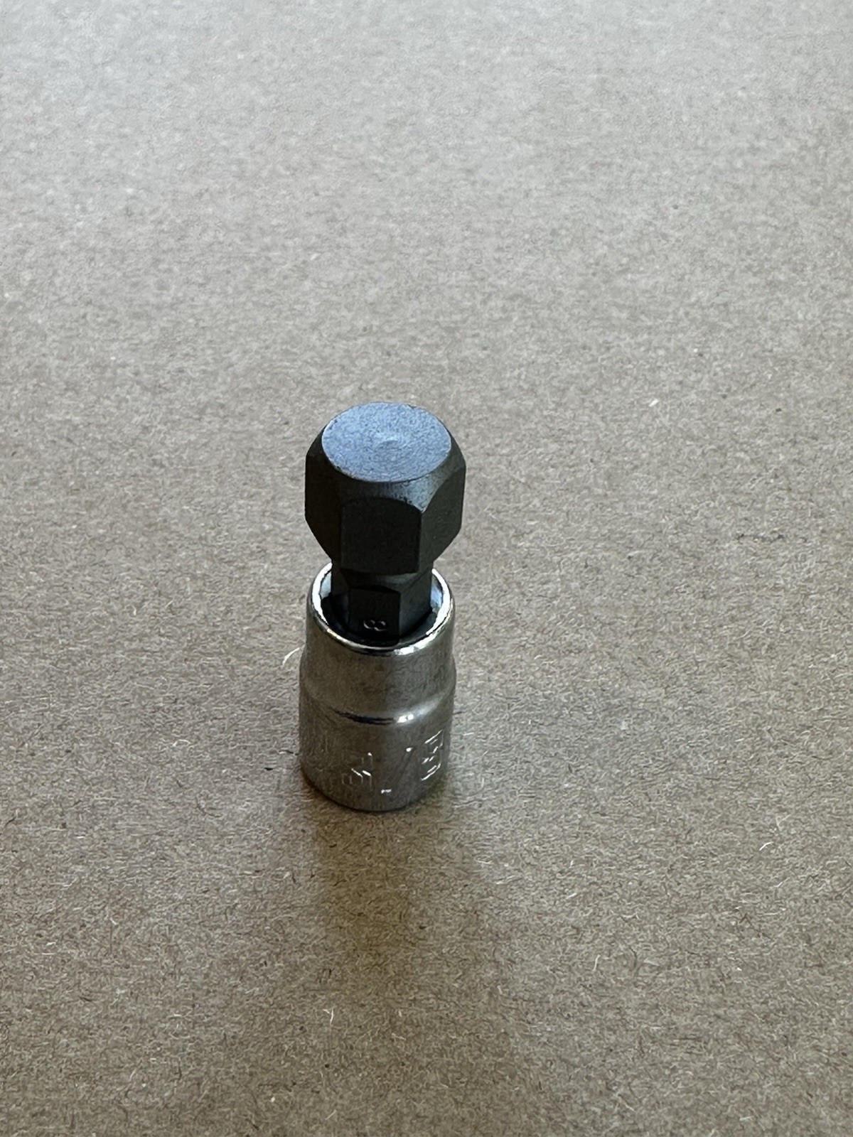 craftsman3/8”  hex allen bit. 1/4” Drive.  CMMT 42705.  0409