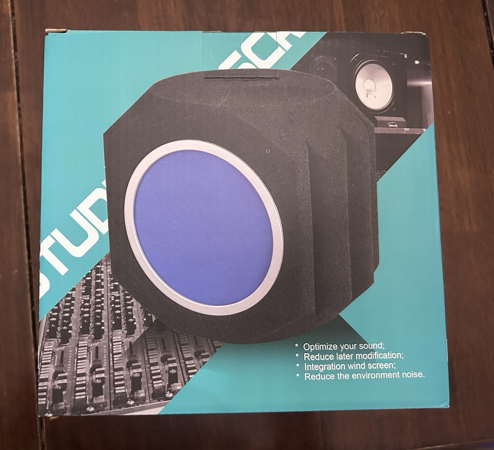 Simple Studio Microphone Screen ~ MICFUNS MF2 ~ Optimize Sound Wind ~ New In Box