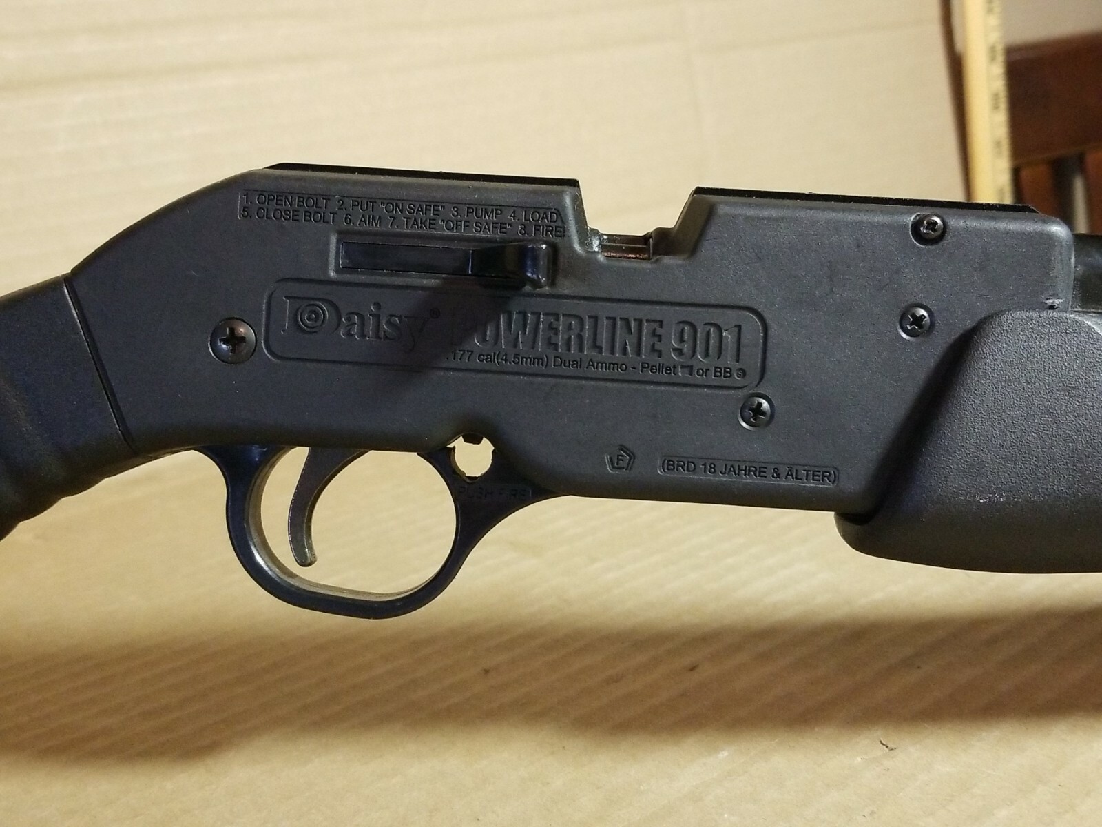 Daisy Powerline 901 Multi-Pump .177 Caliber BB/Pellet Air Rifle
