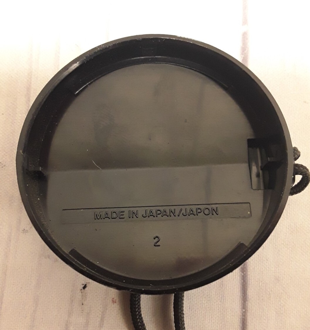 Canon E57 video camera Lens Cap 49mm & Shoulder Strap
