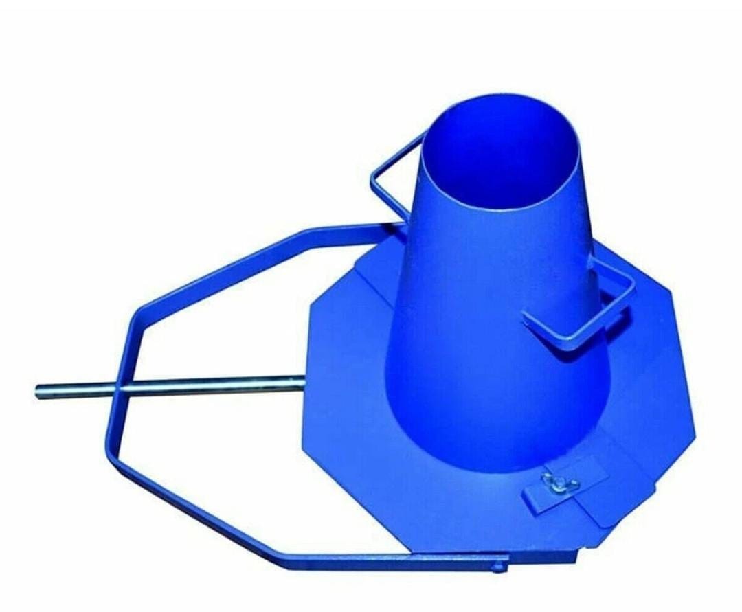 Slump Cone Test Apparatus & Tamping Rod for Industrial Concrete/Cement 24" rod +