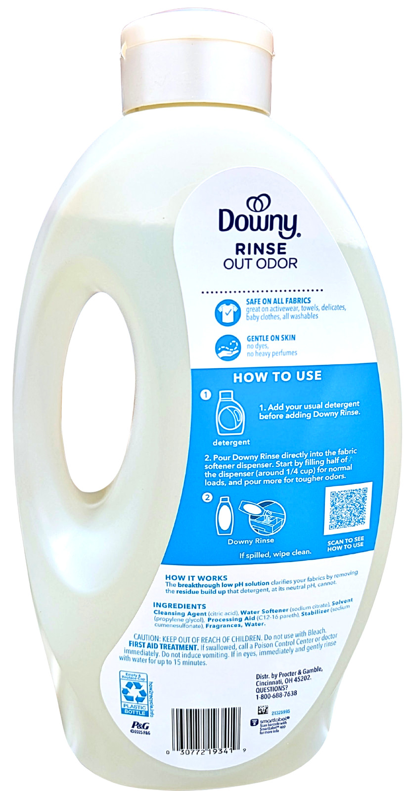 Downy Rinse & Refresh Cool Cotton 87.5 Fl Oz