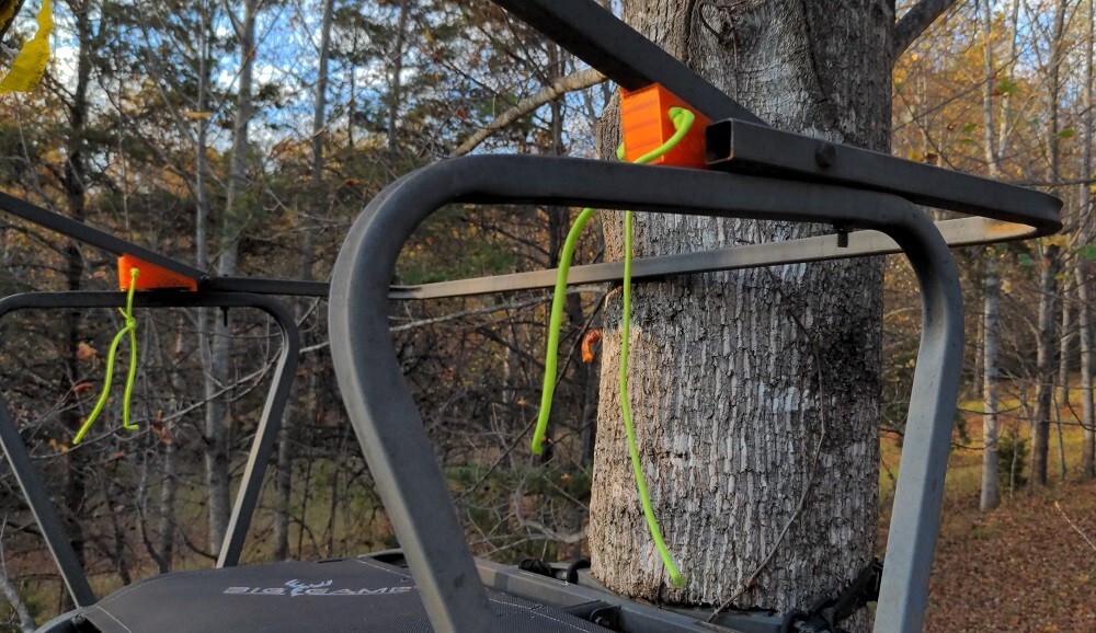 Tree stand shooting rail elevation wedge - Raise the bar! - Made in USA