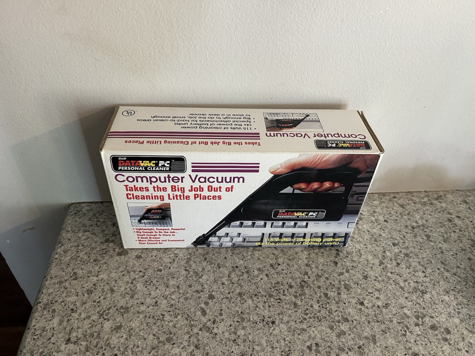 DataVac PC Personal Cleaner MS-4C Computer Vacuum Open Box w/ Packaging