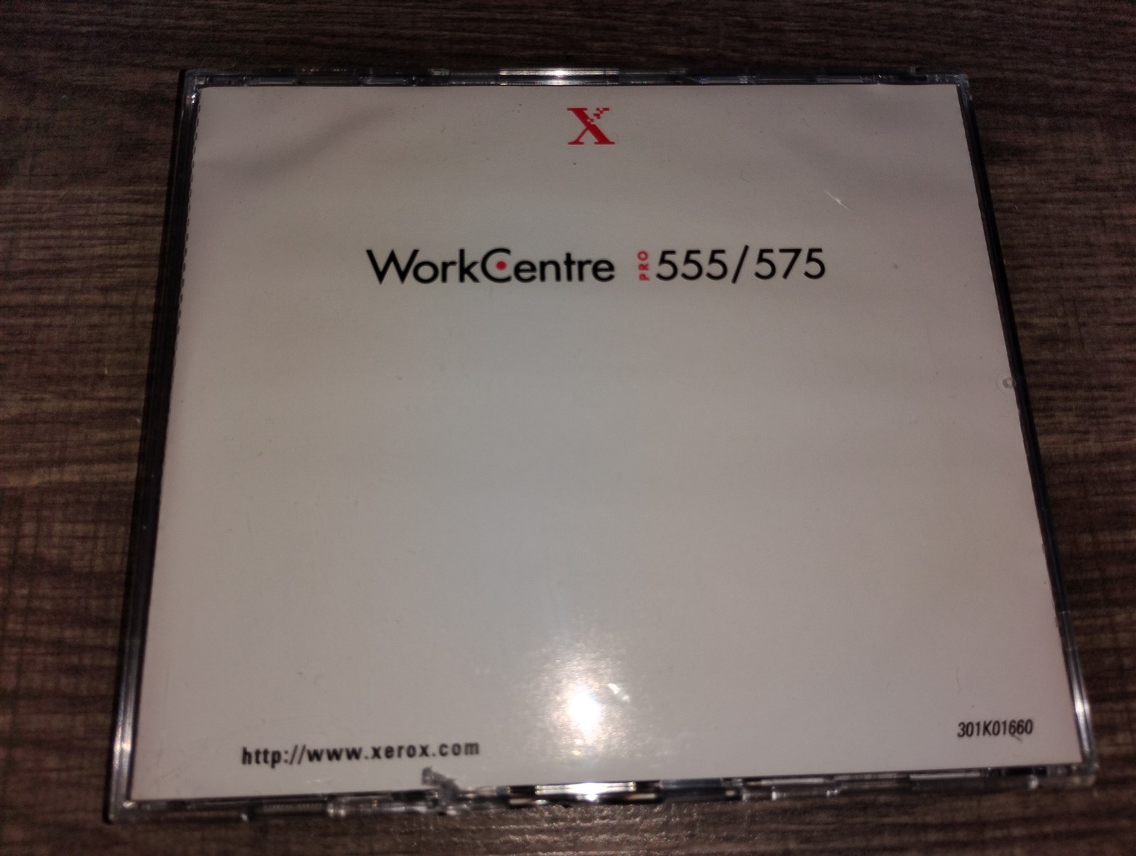 Xerox WorkCentre Pro 555/575 Multifunction Printer Driver Disc PC CD-ROM 2000