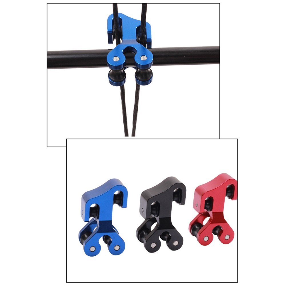 Glide Roller Compound Bow Cable Separator Lightweight and Silent