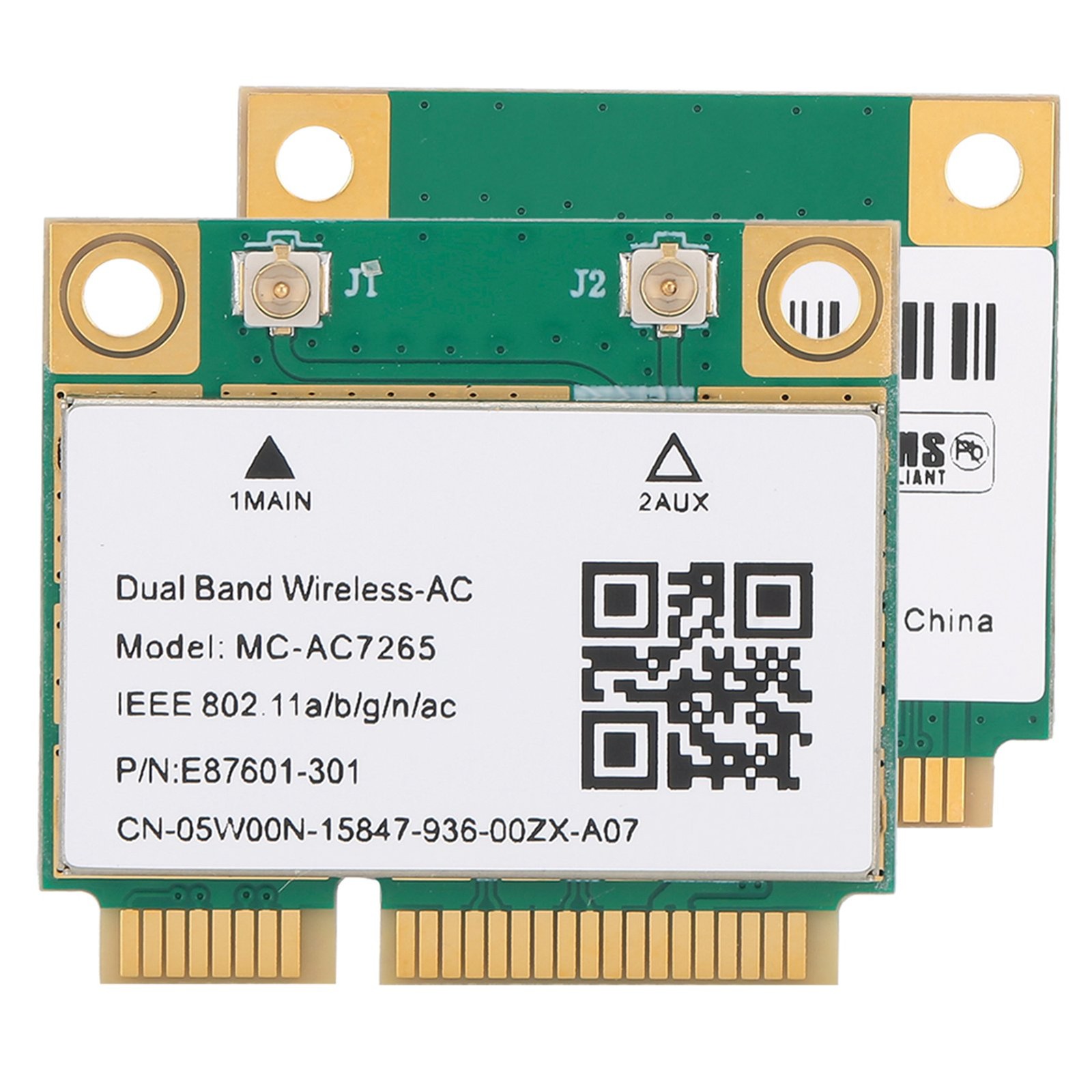 Gigabit Wireless Wifi Network Card For Bluetooth Connection 7265AC Chip For 1