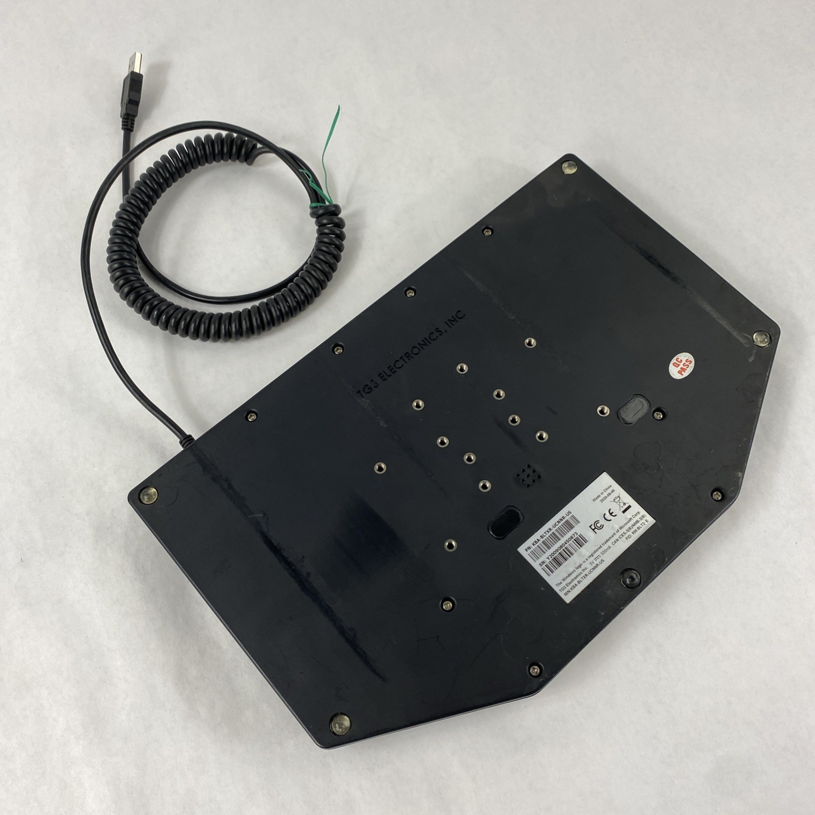 TG3 Electronics KBA-BLTXR-UCNNR-US Rugged Keyboard Tested