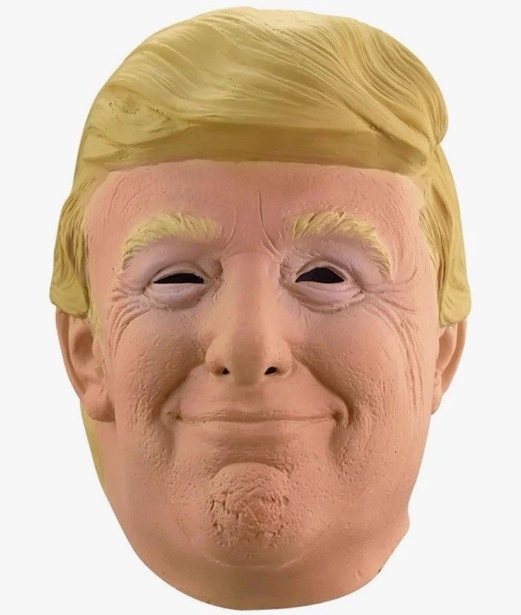 Fancy Dress Donald Trump Mask Costume Cosplay Party Celebrity Halloween Presiden