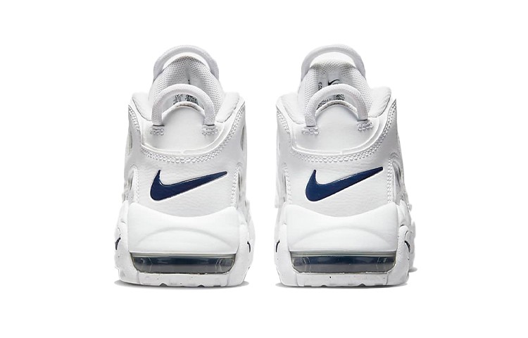 Nike Air More Uptempo Mid White Midnight Navy - DH9723-100