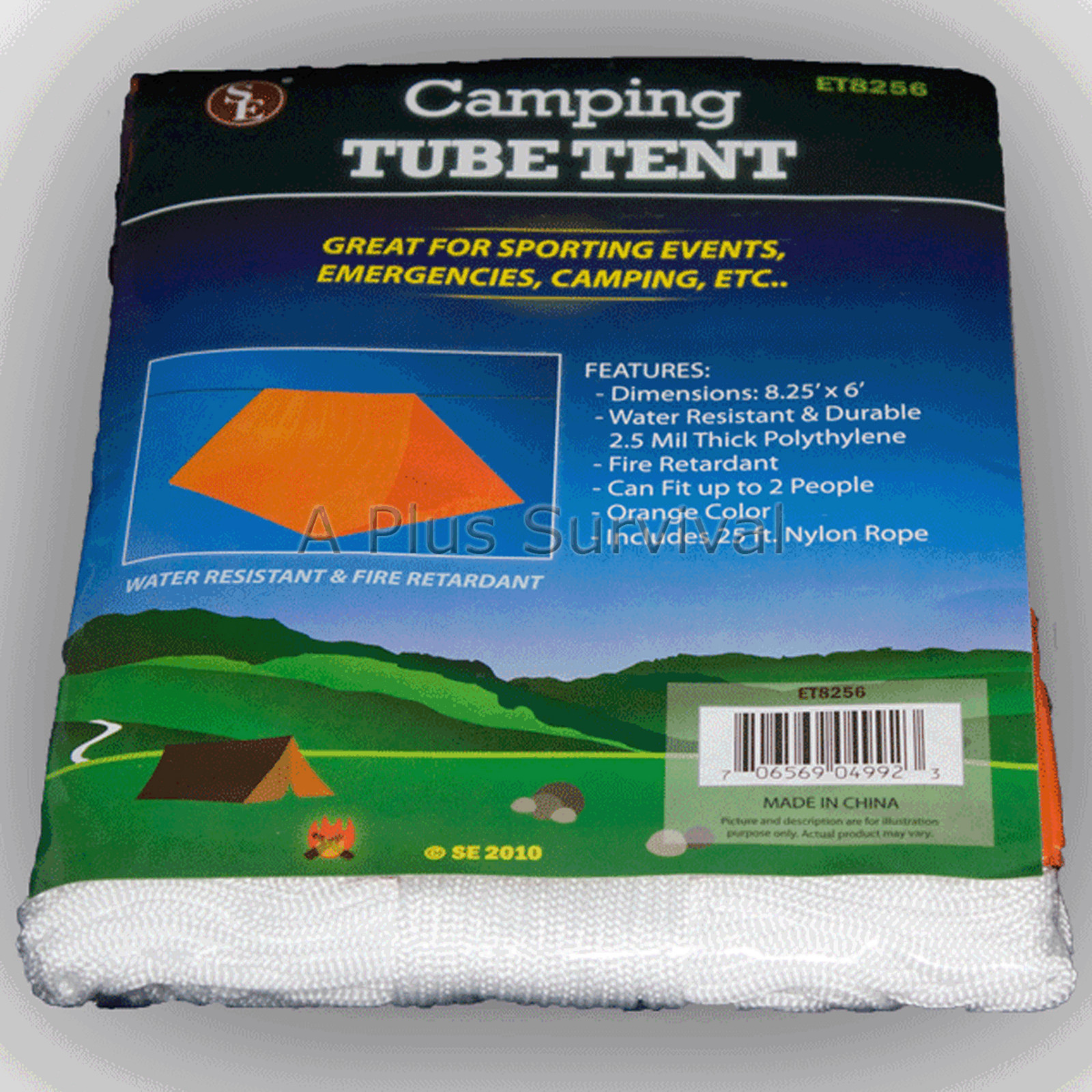 Lot of 10 - 2 Person Tube Tent - Space Saver!
