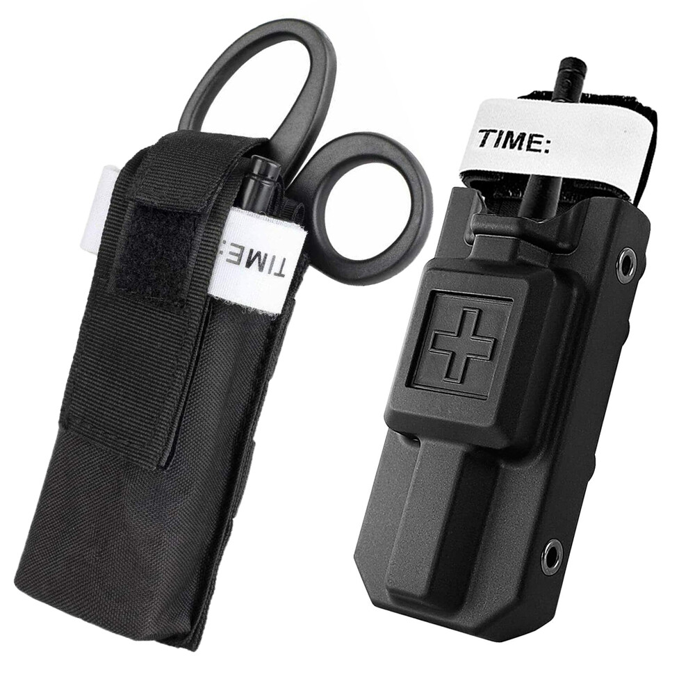 Tactical Molle Tourniquet TQ Holder Case for Duty Belt CAT Tourniquets Holster
