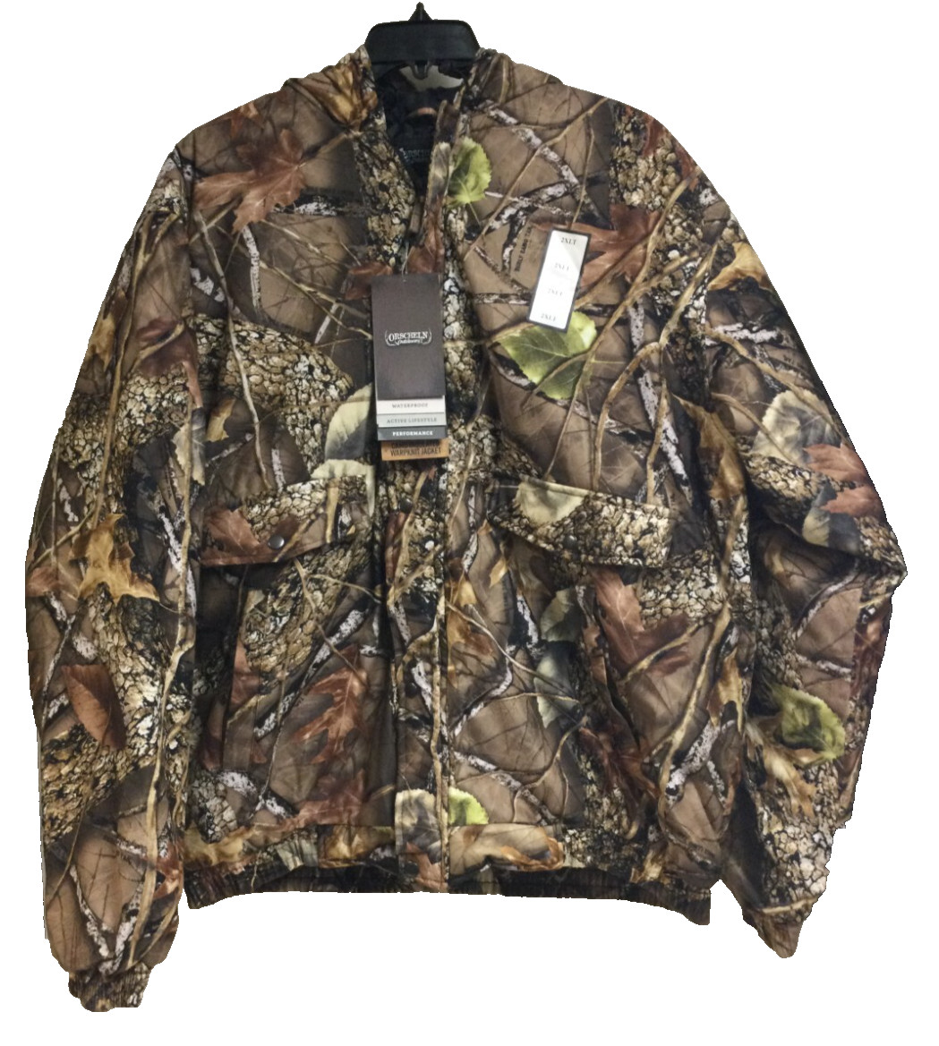 Orscheln Outdoors Hunting Jacket, Burly Camo Tan (2X-Large)