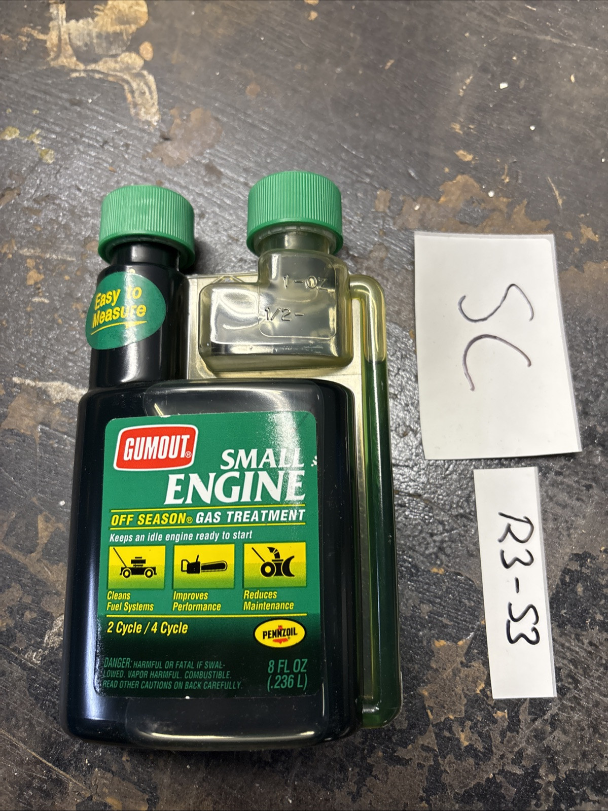 Gumout Small Engine Off Season Gas Treatment 7640 8oz 2/4 Cycle (Pennzoil)