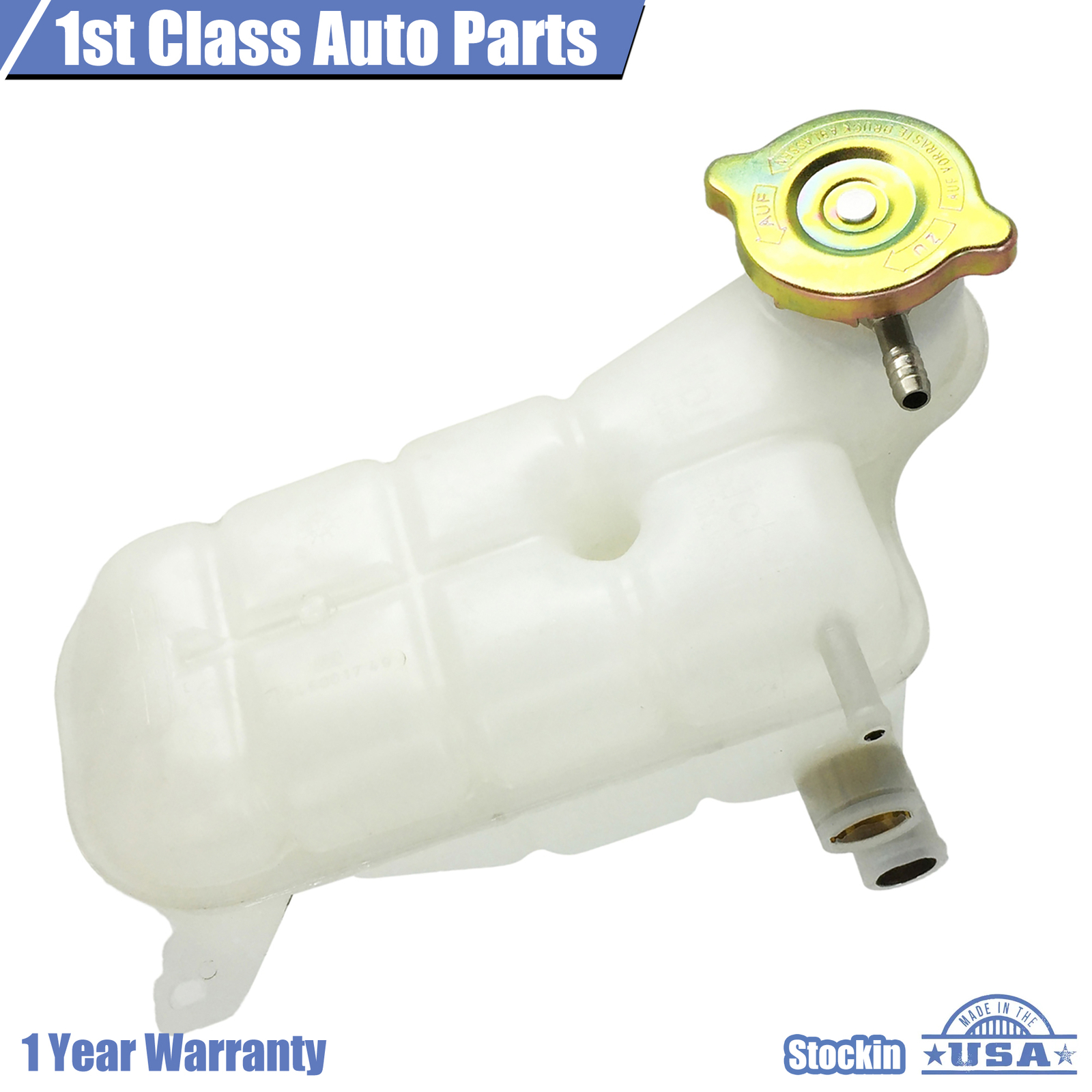 Coolant Overflow Tank Bottle Reservoir W/Cap For Mercedes-Benz W201 W124 190 300